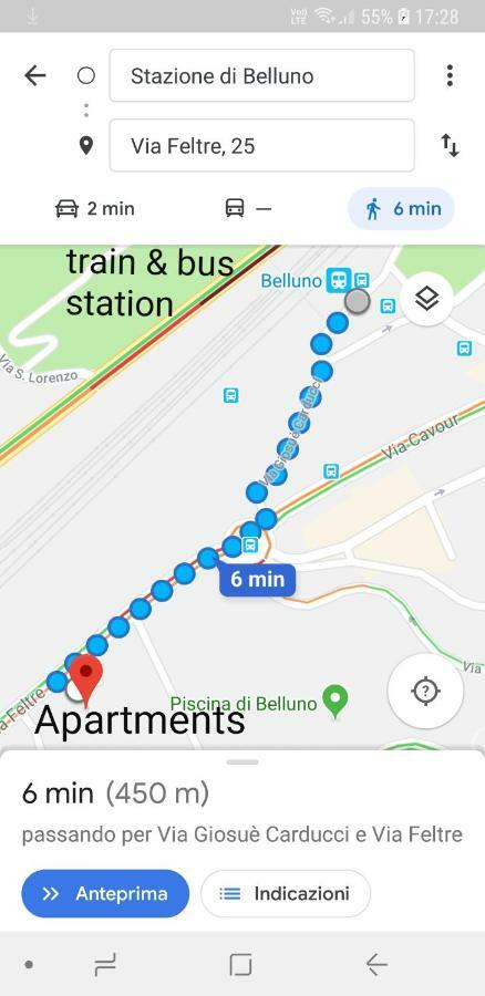 Dolomiti Suite Belluno Zewnętrze zdjęcie